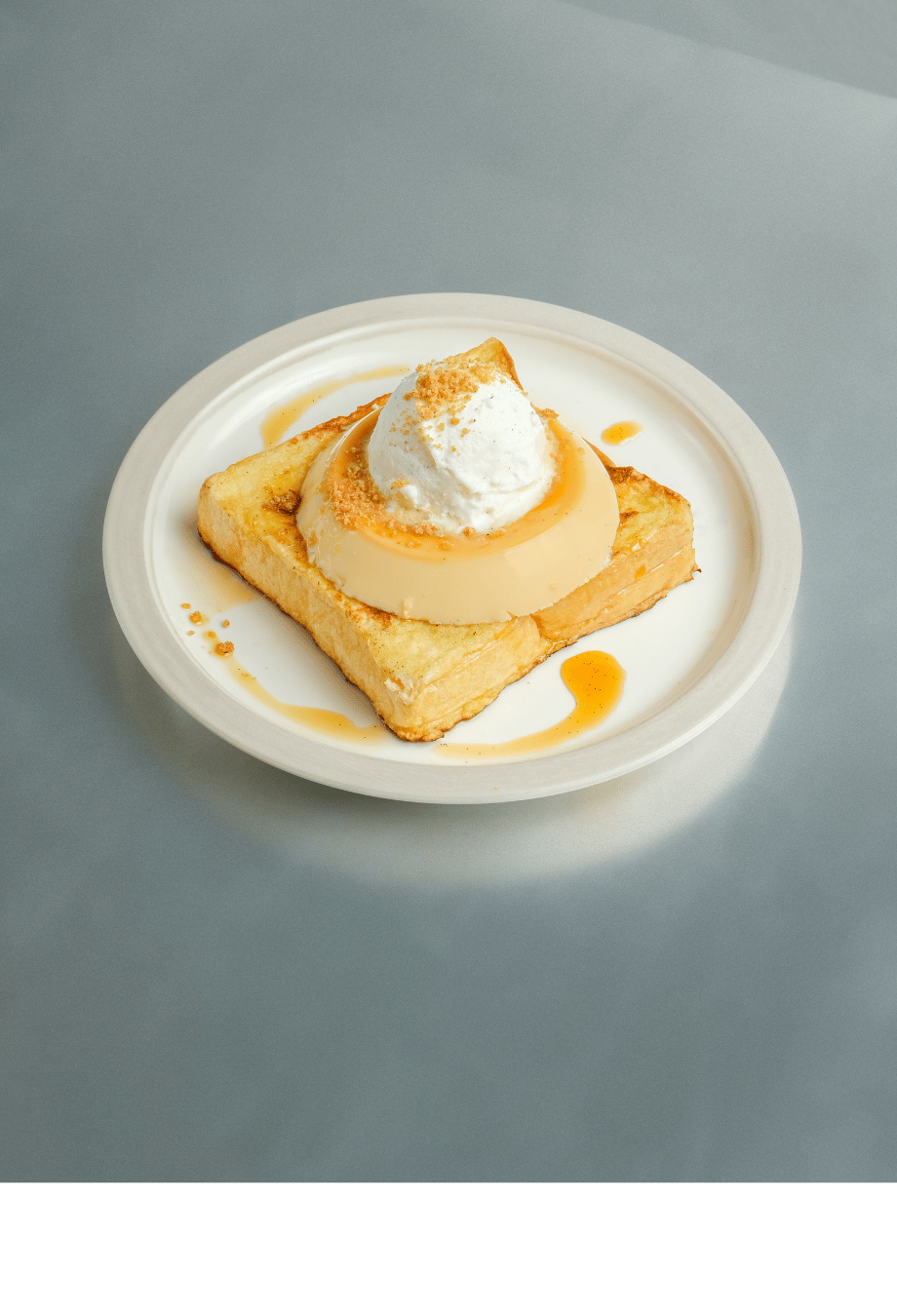 Caramel Flan Toast