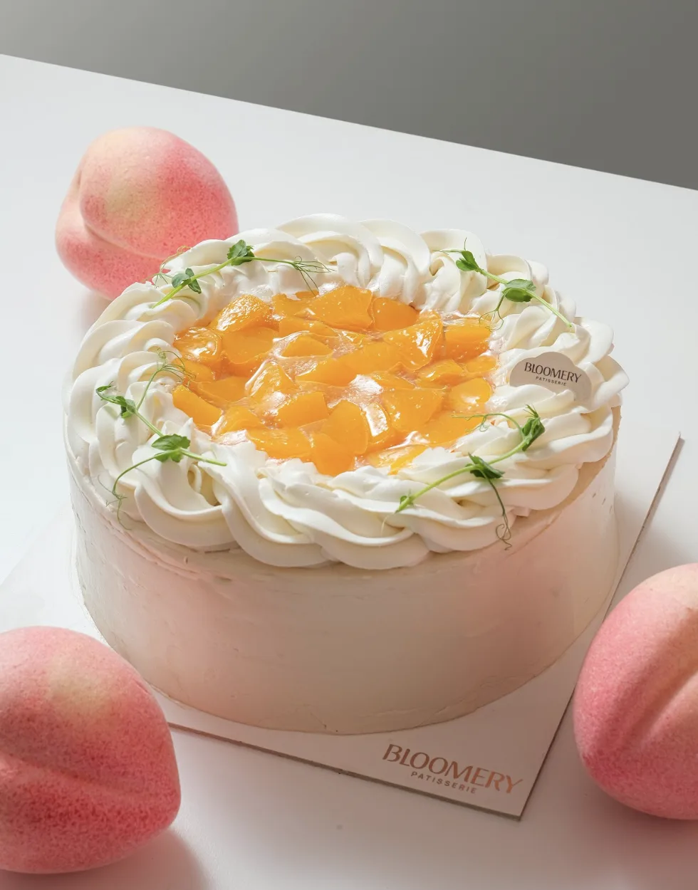 Peach Milk Tea Mille Crepe